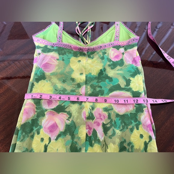 Vintage Y2K Betsey Johnson 90s Floral Dress - Picture 7 of 7